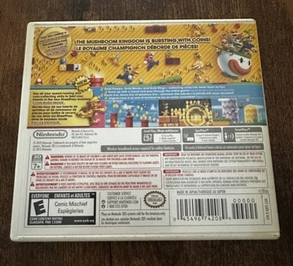 Super Mario Bros. 2 for Nintendo 3DS - Case and Manual Only - Picture 3 of 3